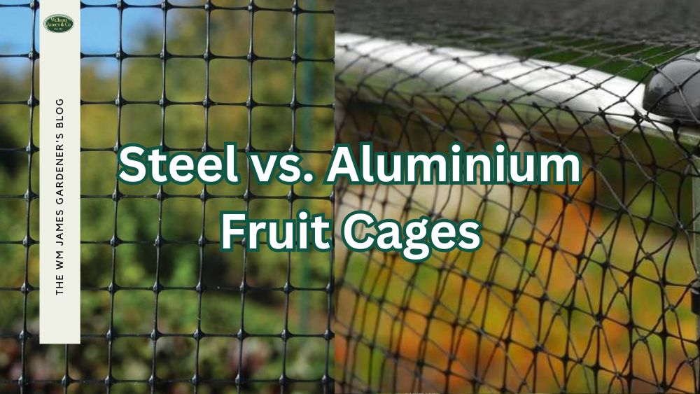 Steel vs. Aluminium Fruit Cages: Which is Best for Your Garden?