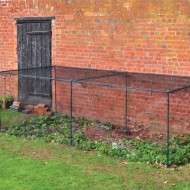 WM James Low Steel Chicken Coop