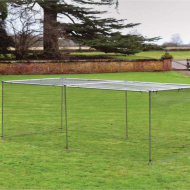 WM James Low Aluminium Chicken Coop